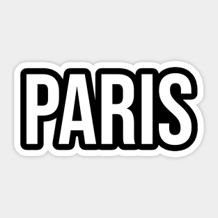 Paris Sticker